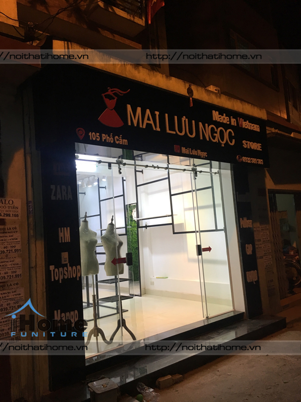 thiết kế shop hải phòng